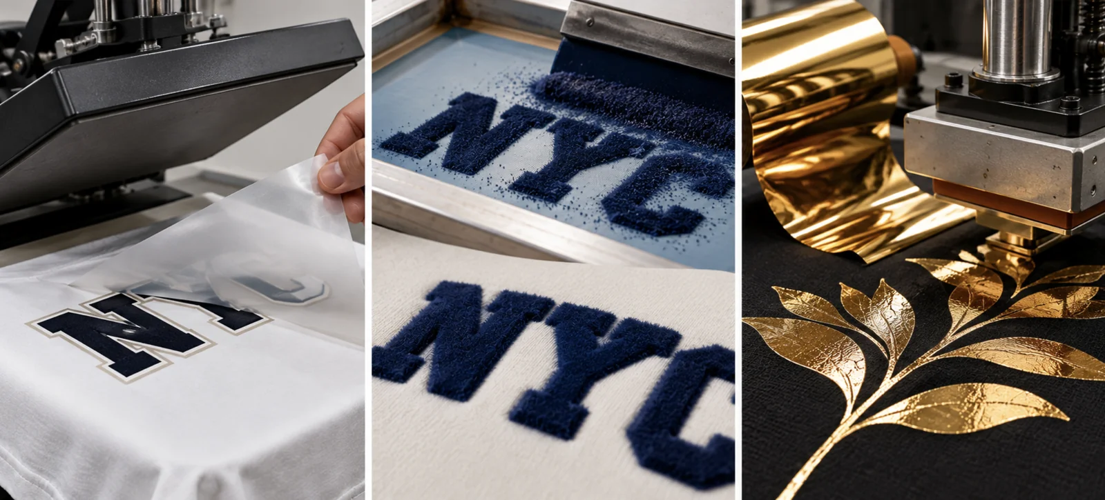 Transfer, Flock & Foil Printing